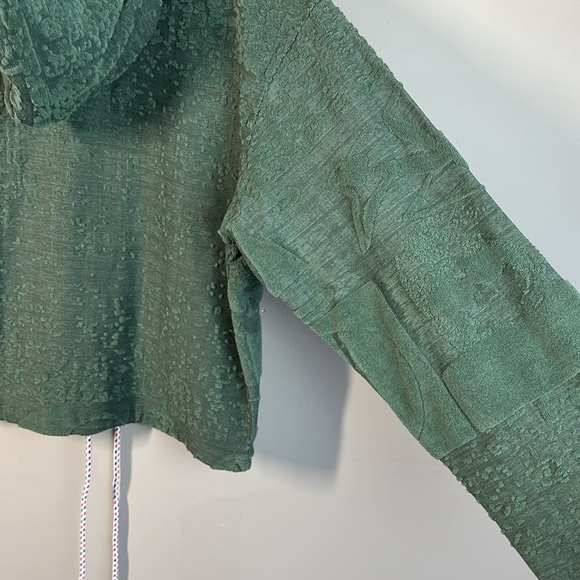 NWT Jungles Jungles Mens Terry Towelling Symbols Olive Hoodie Size Small - Picture 14 of 16